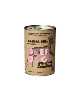 Deer Dog Junior z Sarną 400g