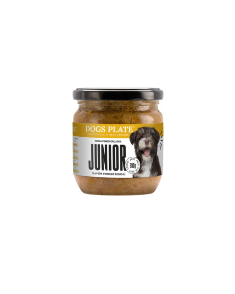 Dogs Plate Junior z Kurczak Wołowina 180g|360g